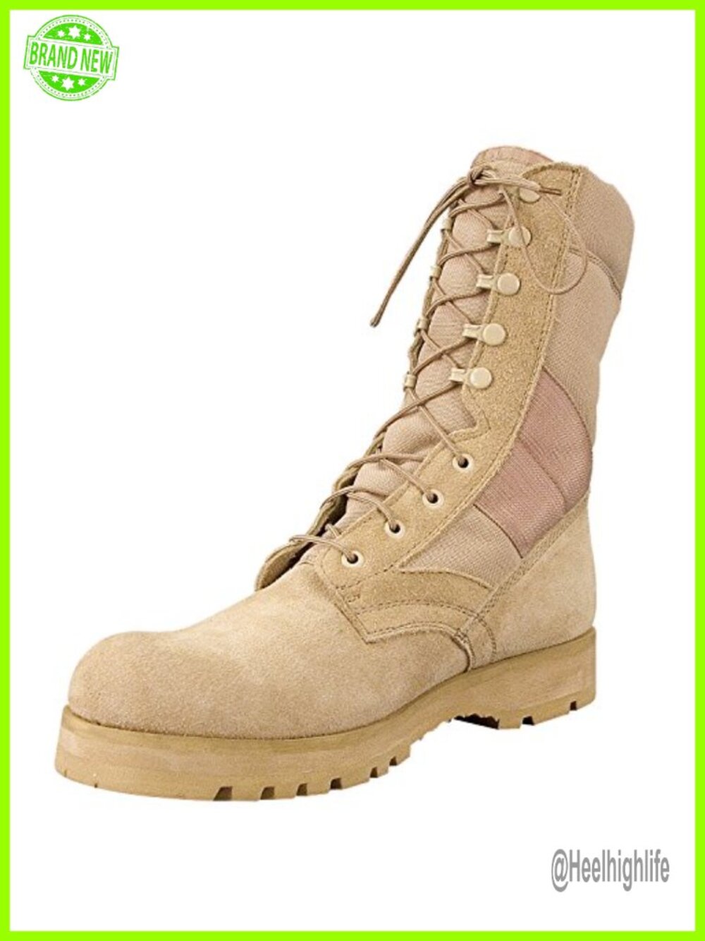 Rothco Sierra Sole 8 Inch Tactical Combat Boots Nylon Leather